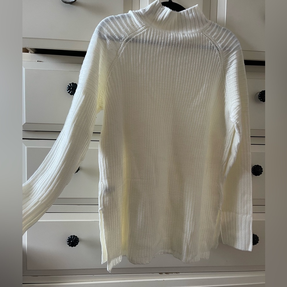 Women's Cream Sweater - Picture 3 of 7